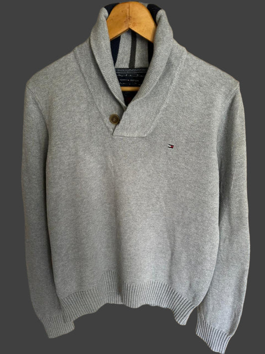 Pull demi boutonnée TOMMY HILFIGER Taille M Spot-Chic