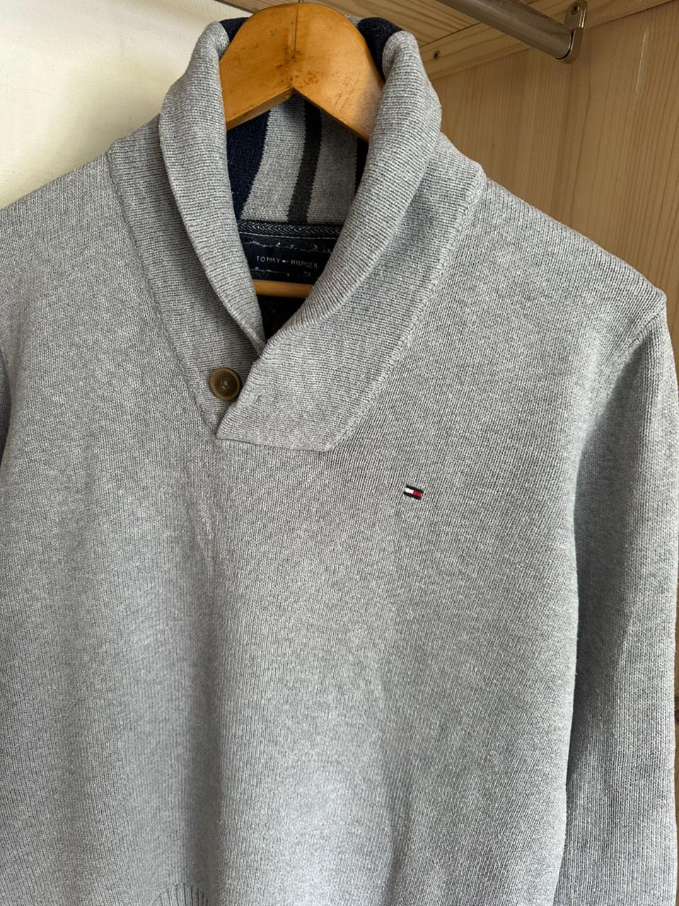 Pull demi boutonnée TOMMY HILFIGER Taille M Spot-Chic
