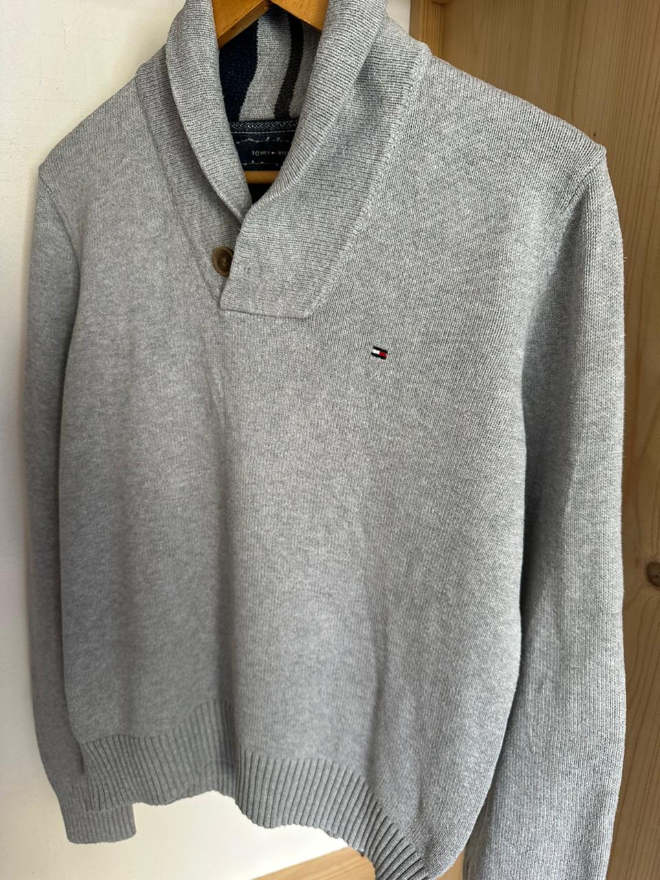 Pull demi boutonnée TOMMY HILFIGER Taille M Spot-Chic
