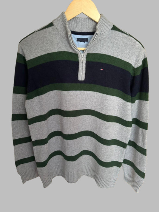 Pull demi zippé TOMMY HILFIGER  S Spot-Chic