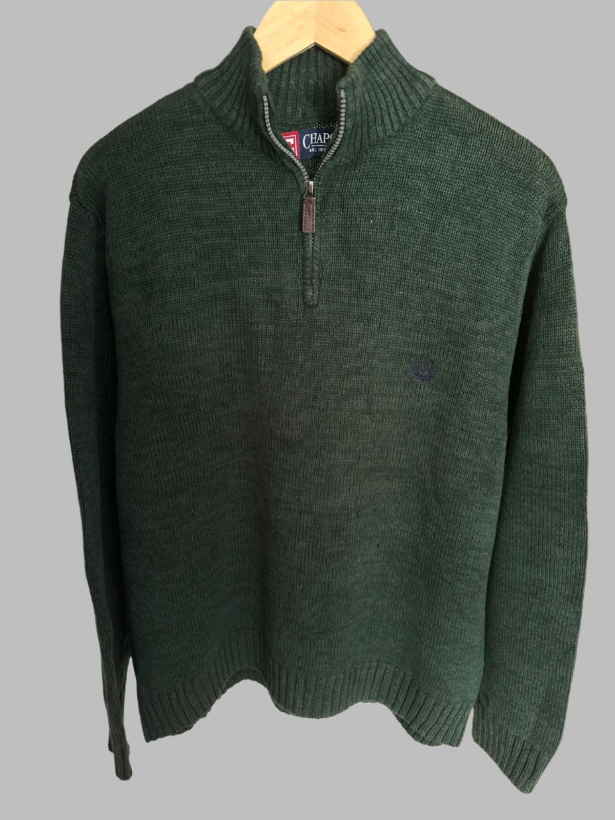 Pull demi zippé CHAPS Taille M Spot-Chic