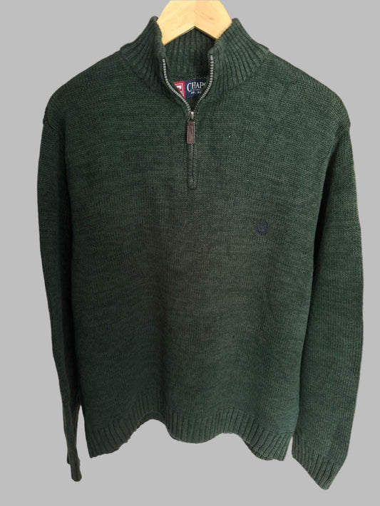 Pull demi zippé CHAPS Taille M Spot-Chic