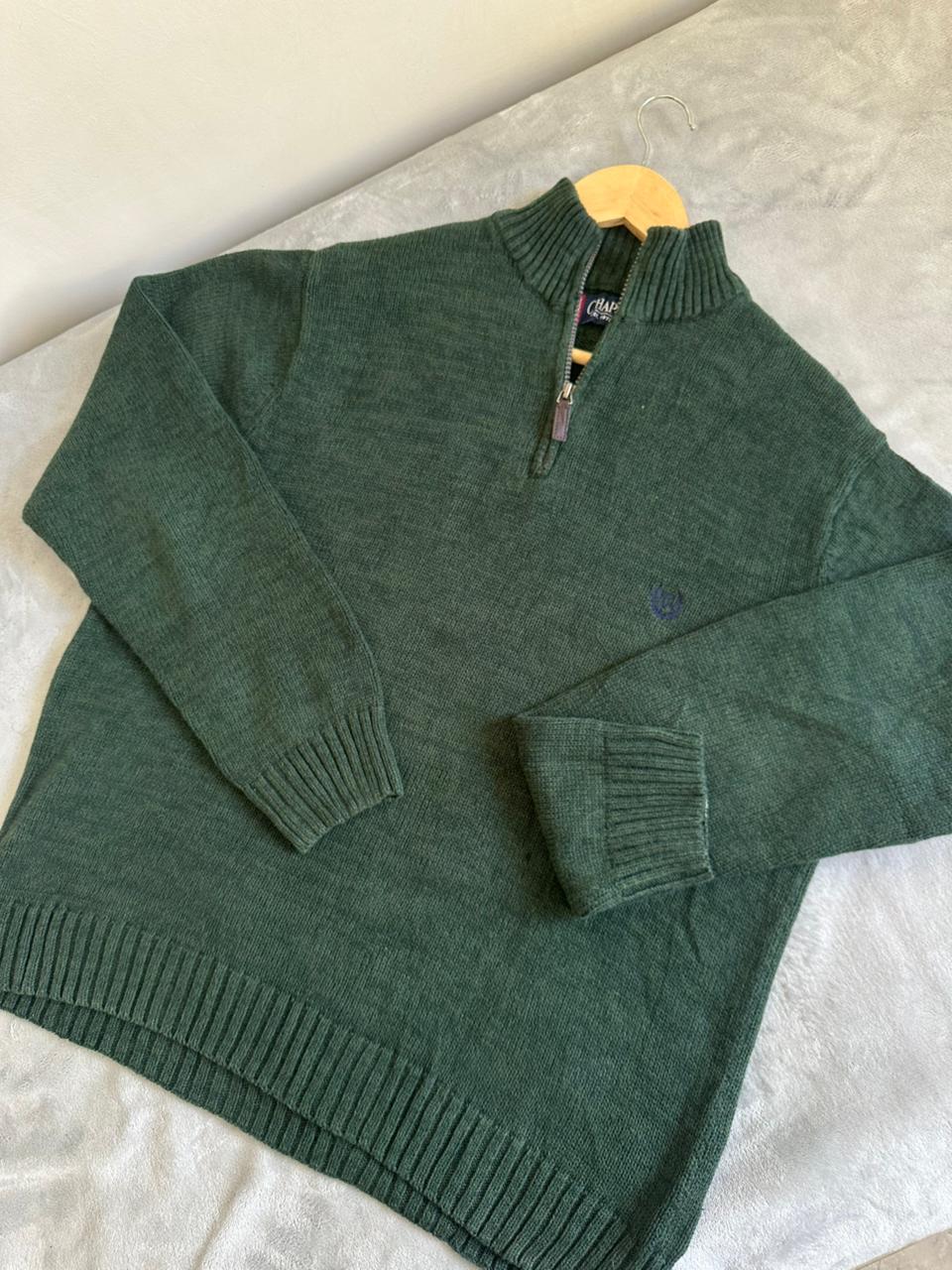 Pull demi zippé CHAPS Taille M Spot-Chic