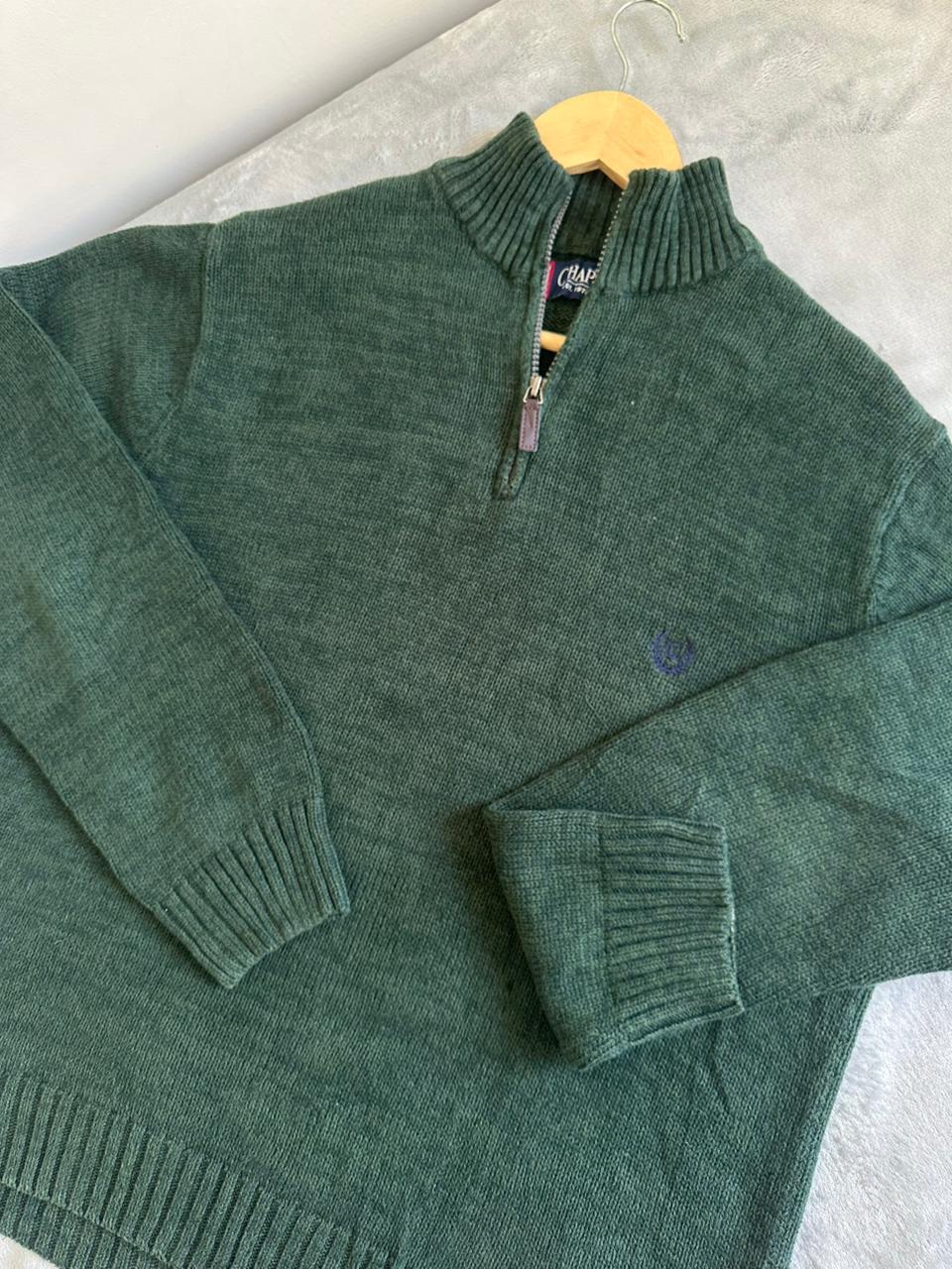 Pull demi zippé CHAPS Taille M Spot-Chic