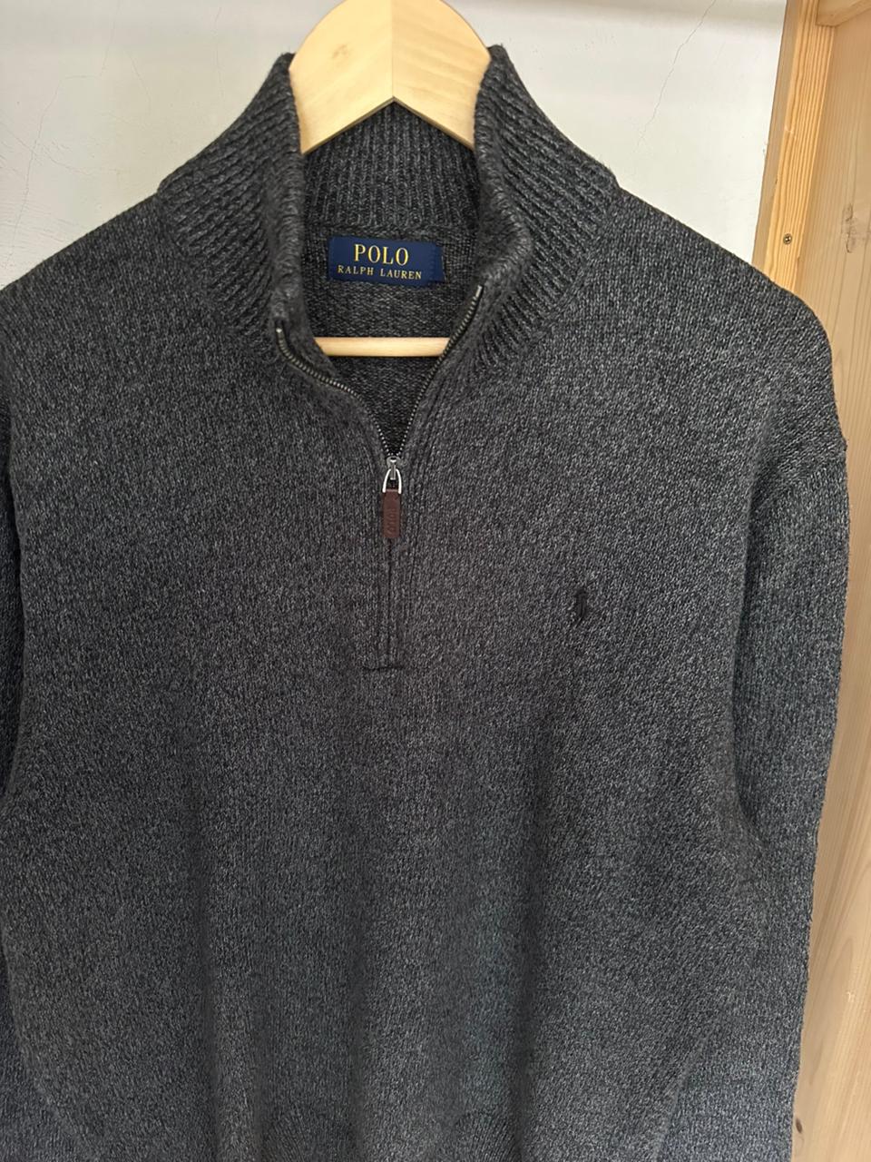 Pull demi zippé RALPH LAUREN Taille M Spot-Chic
