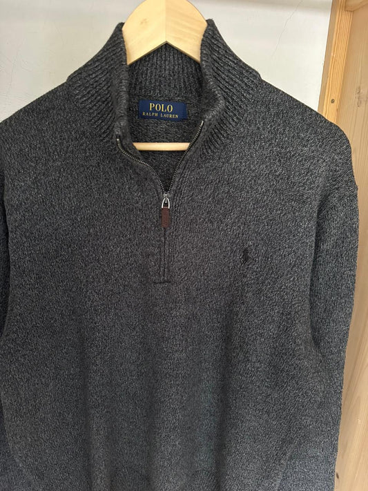 Pull demi zippé RALPH LAUREN Taille M Spot-Chic