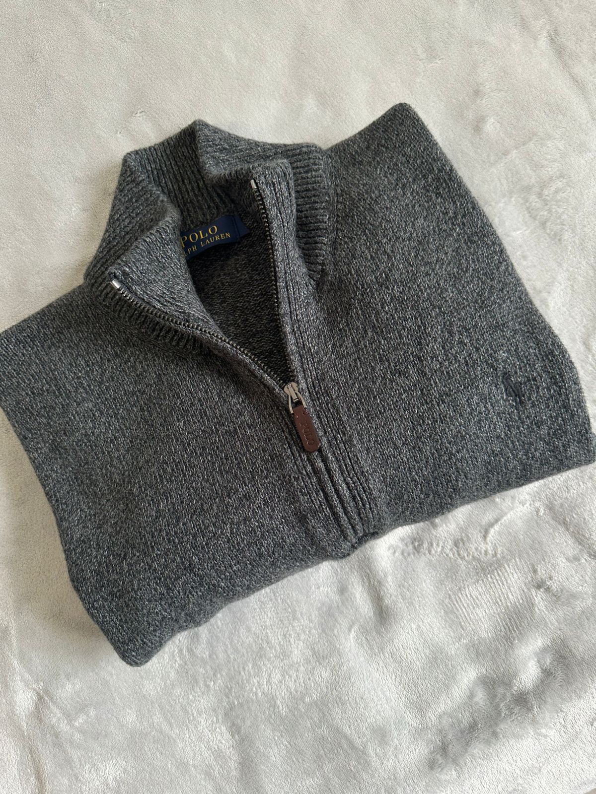 Pull demi zippé RALPH LAUREN Taille M Spot-Chic