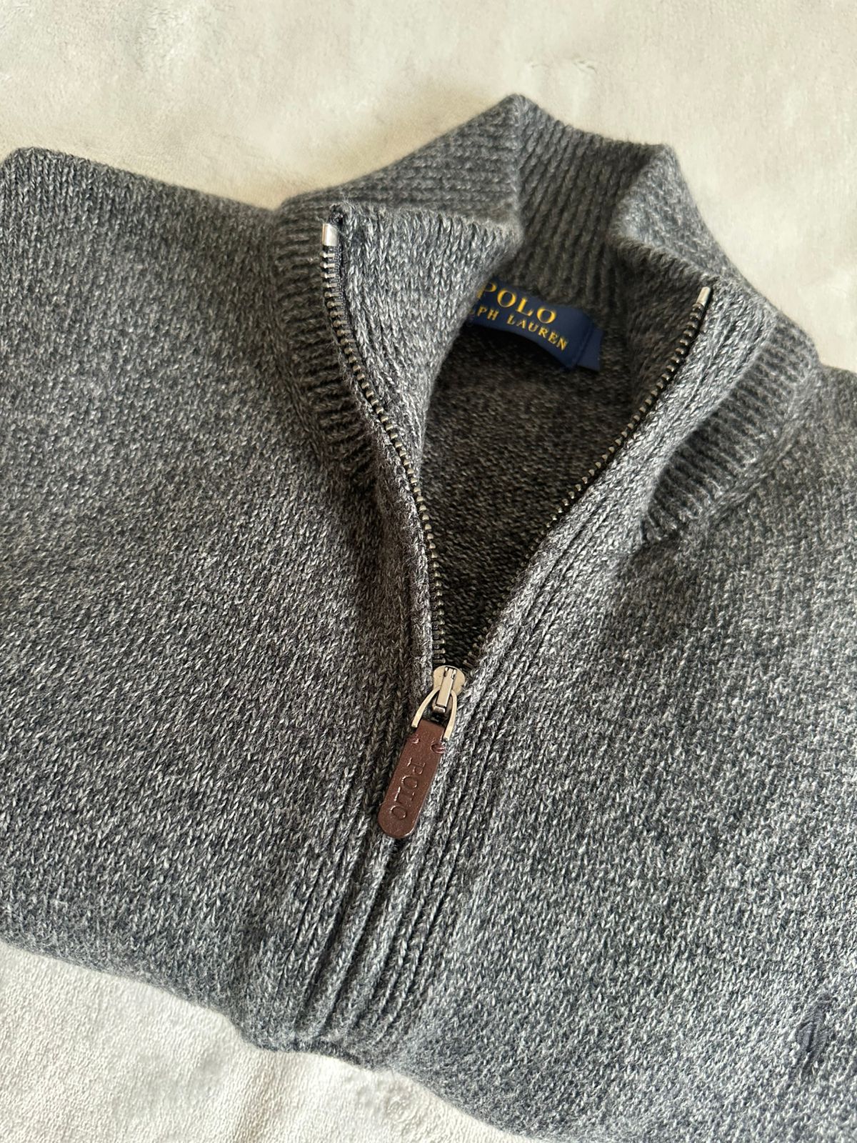 Pull demi zippé RALPH LAUREN Taille M Spot-Chic