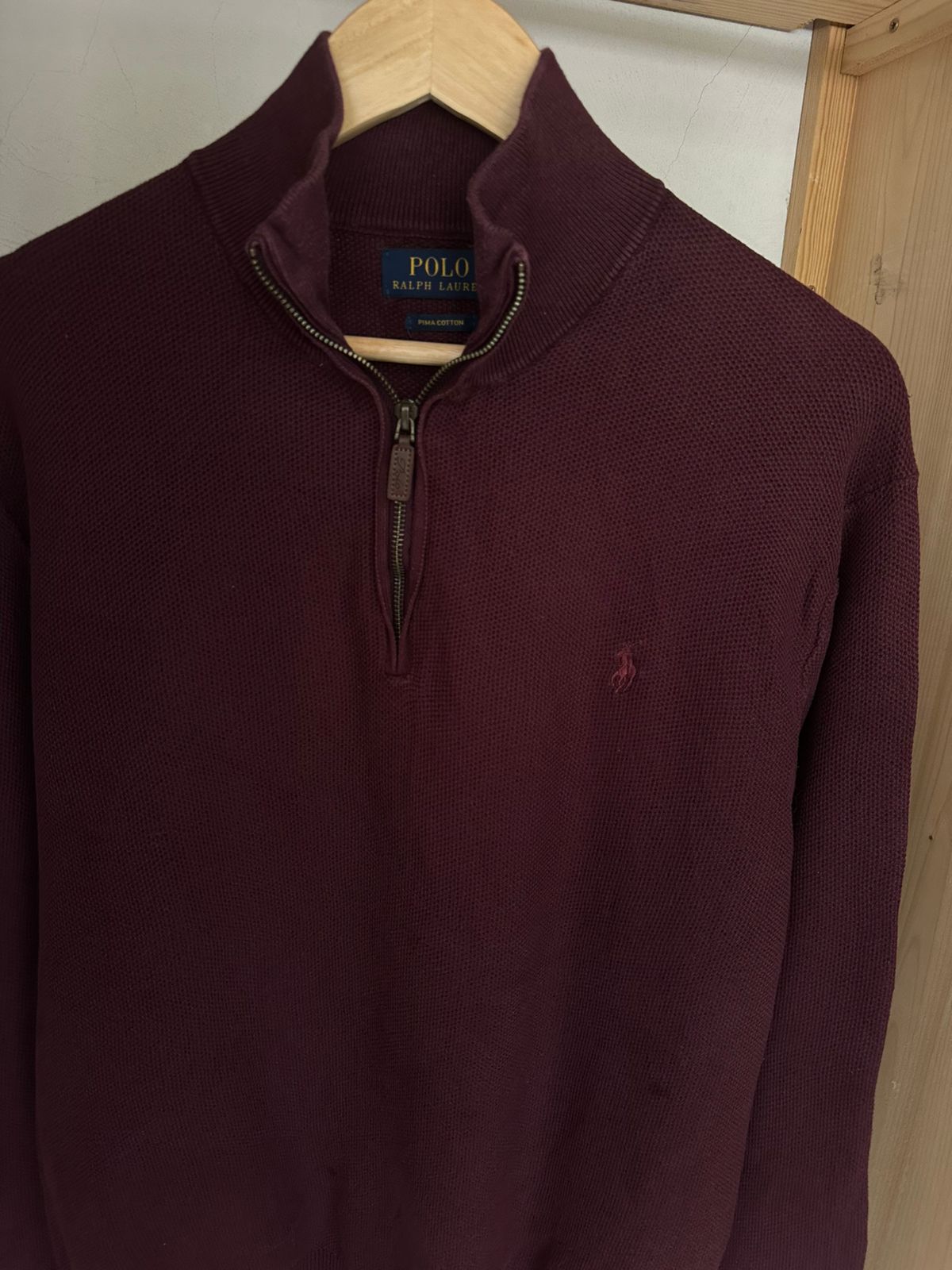 Pull demi zippé RALPH LAUREN Taille M Spot-Chic