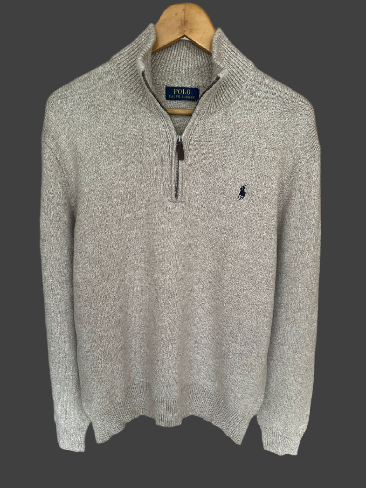 Pull demi zippé RALPH LAUREN Taille M Spot-Chic