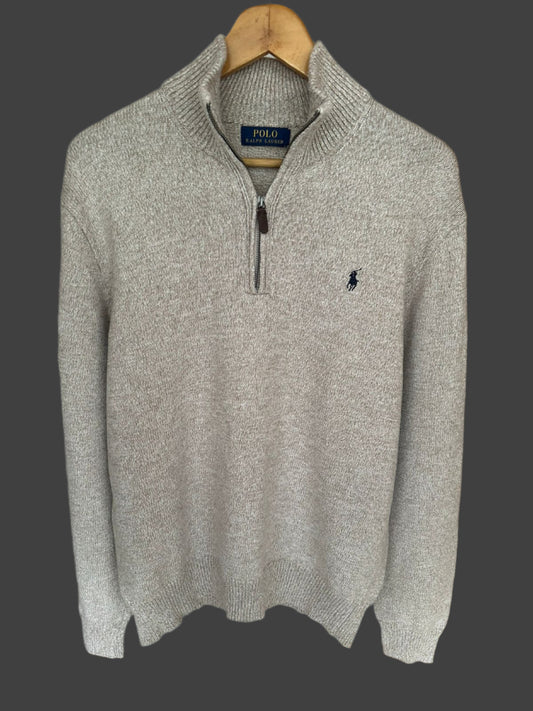 Pull demi zippé RALPH LAUREN Taille M Spot-Chic
