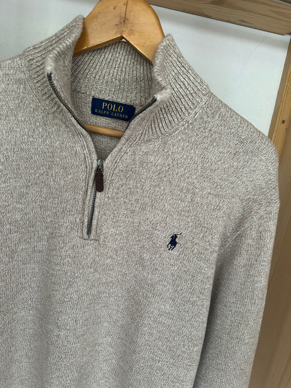 Pull demi zippé RALPH LAUREN Taille M Spot-Chic