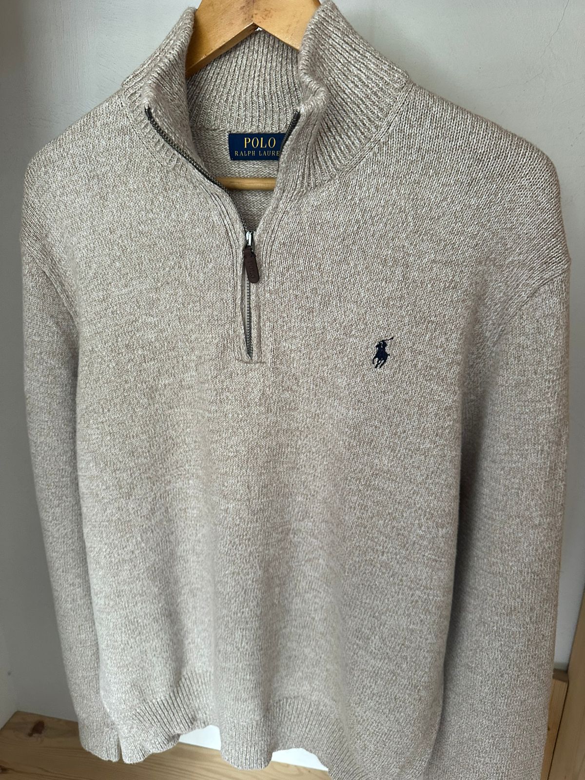 Pull demi zippé RALPH LAUREN Taille M Spot-Chic