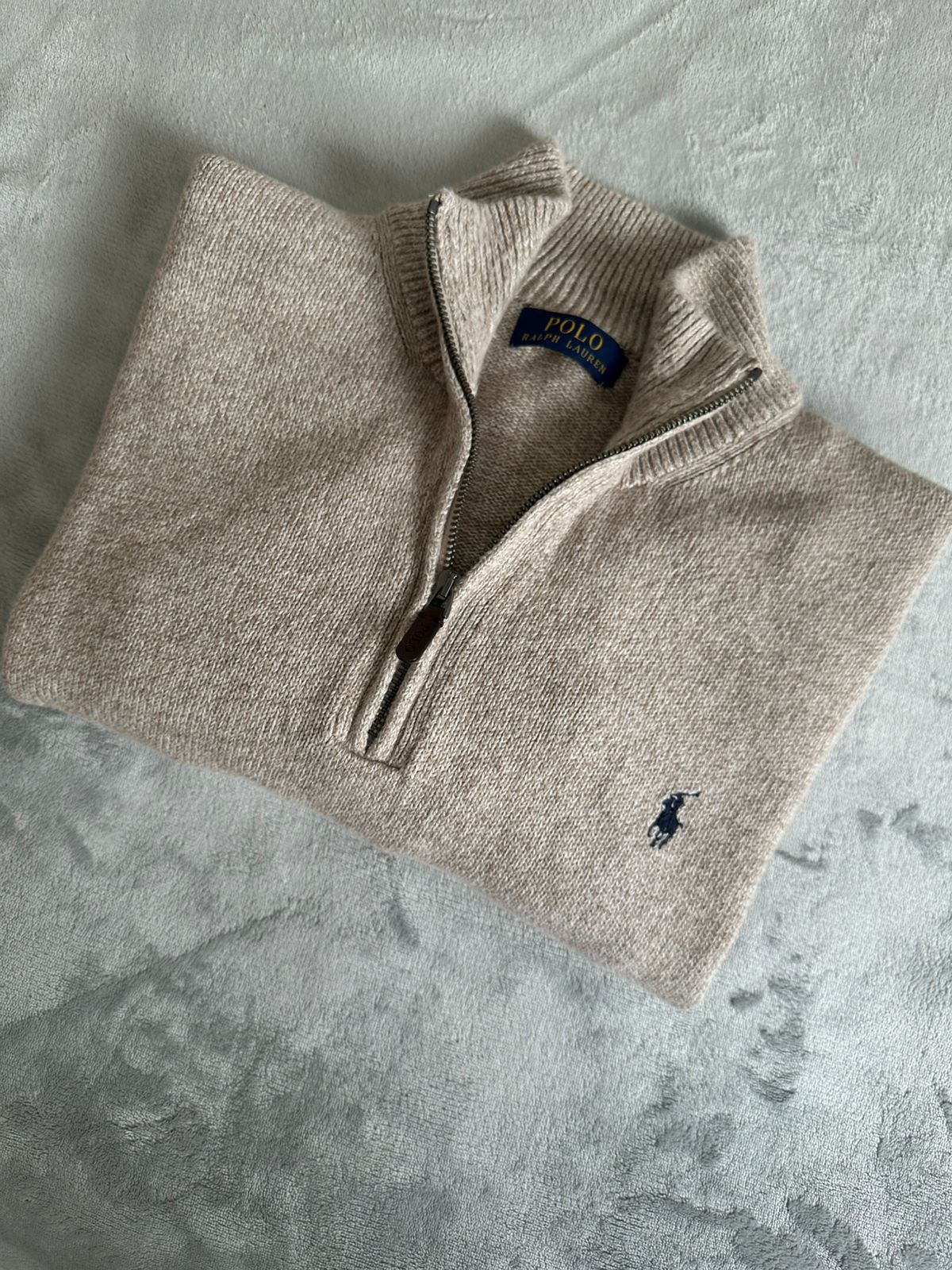 Pull demi zippé RALPH LAUREN Taille M Spot-Chic
