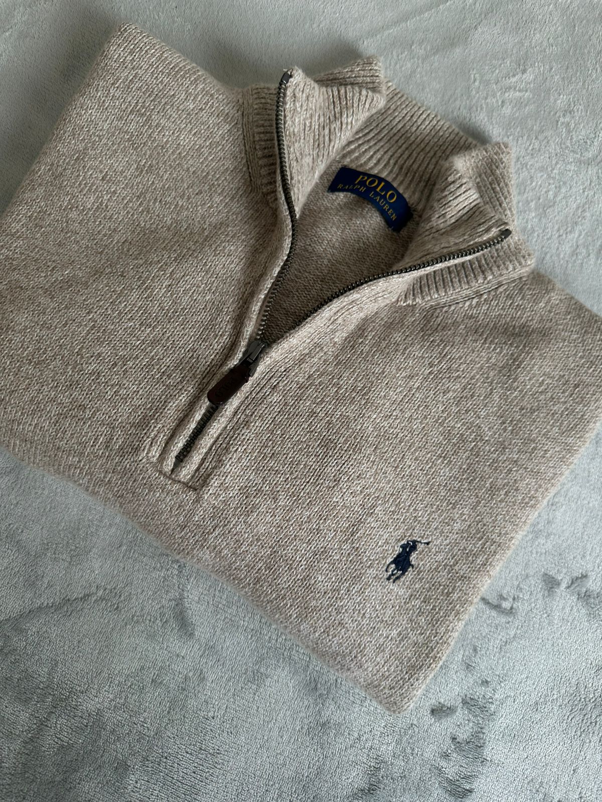 Pull demi zippé RALPH LAUREN Taille M Spot-Chic