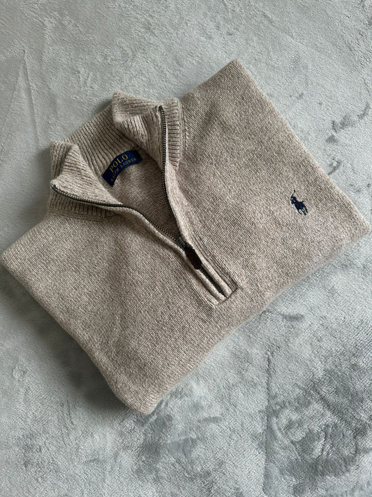 Pull demi zippé RALPH LAUREN Taille M Spot-Chic