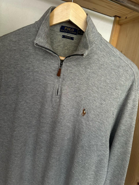 Pull demi zippé RALPH LAUREN Taille M Spot-Chic