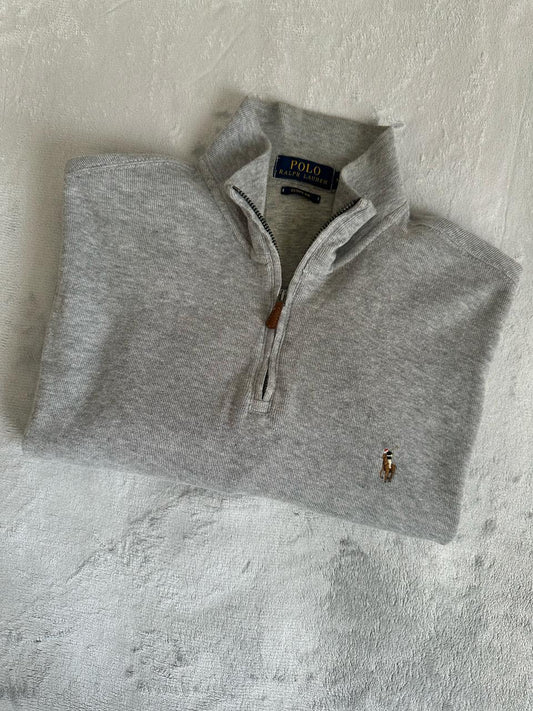 Pull demi zippé RALPH LAUREN Taille M Spot-Chic