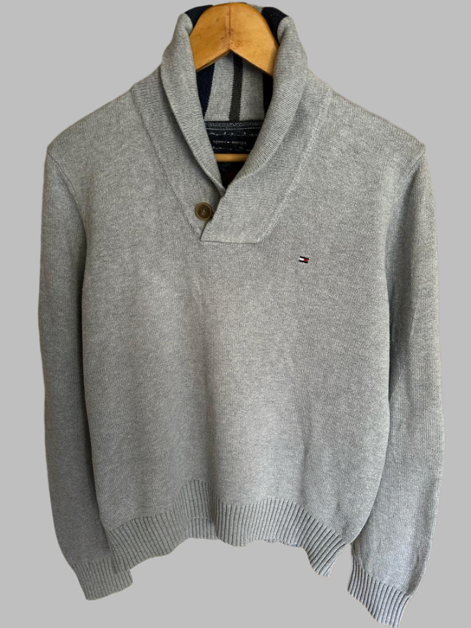 Pull demi boutonné TOMMY HILFIGER Taille M Spot-Chic