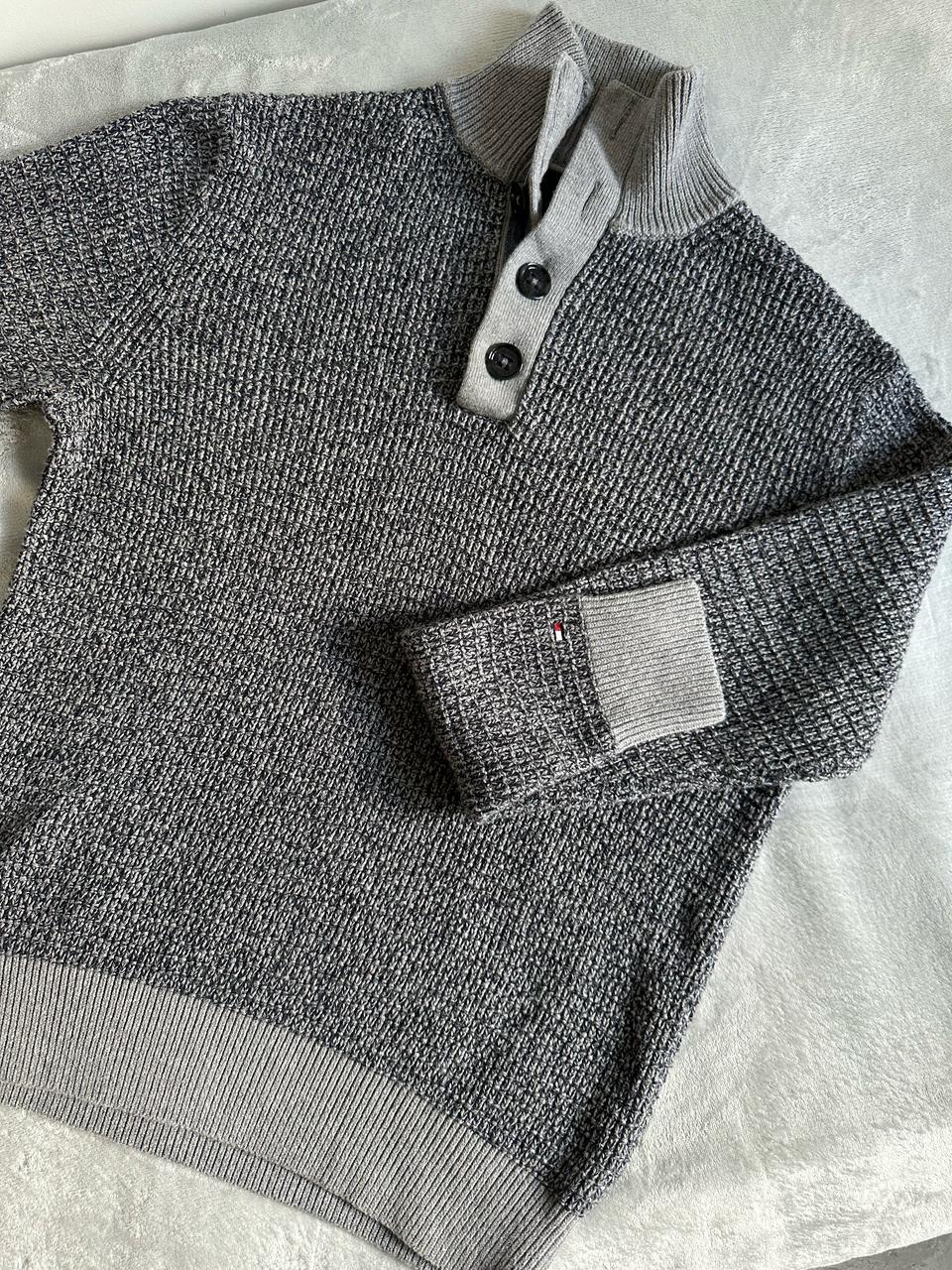 Pull demi boutonnée TOMMY HILFIGER Taille M Spot-Chic