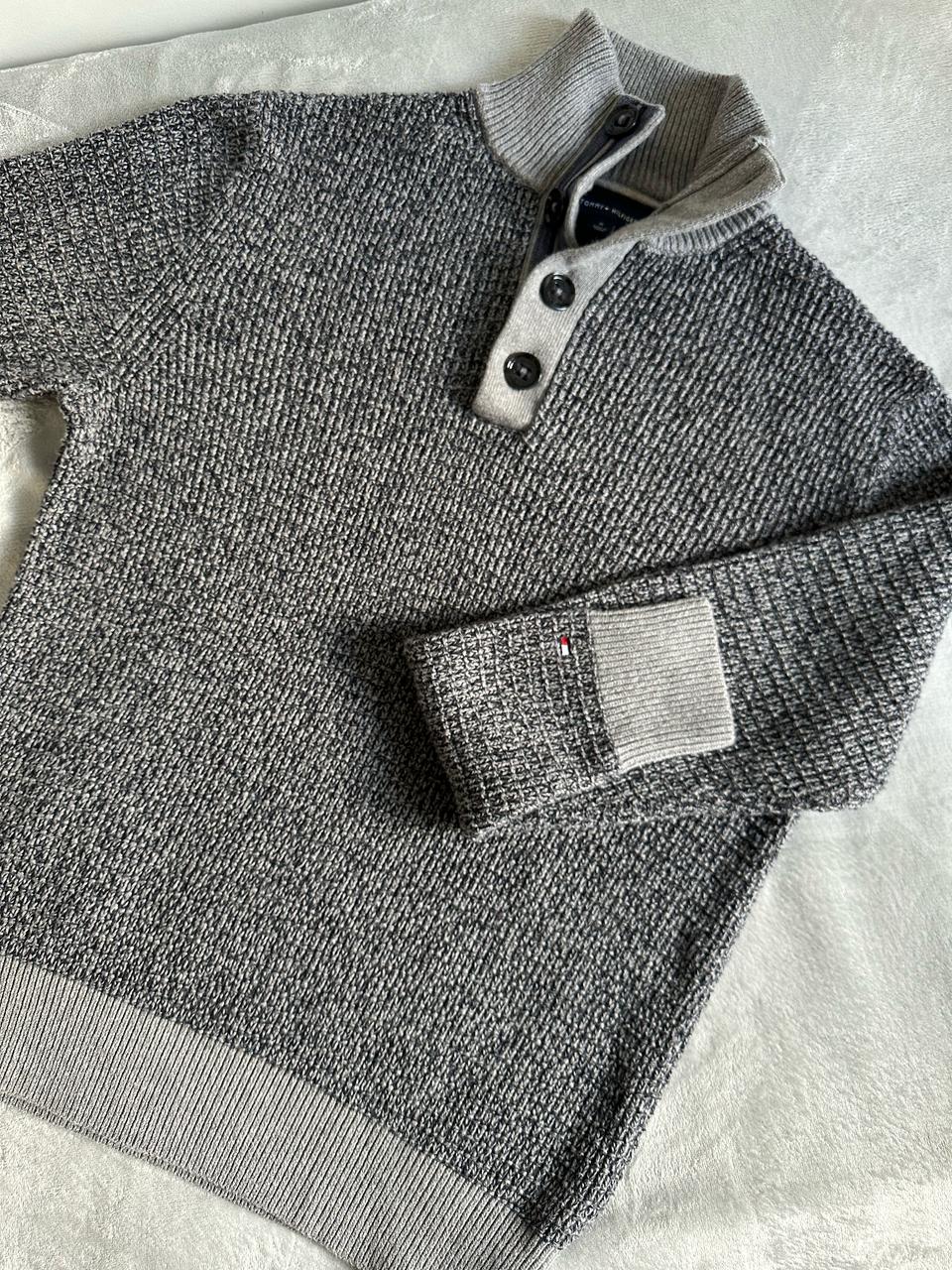 Pull demi boutonnée TOMMY HILFIGER Taille M Spot-Chic
