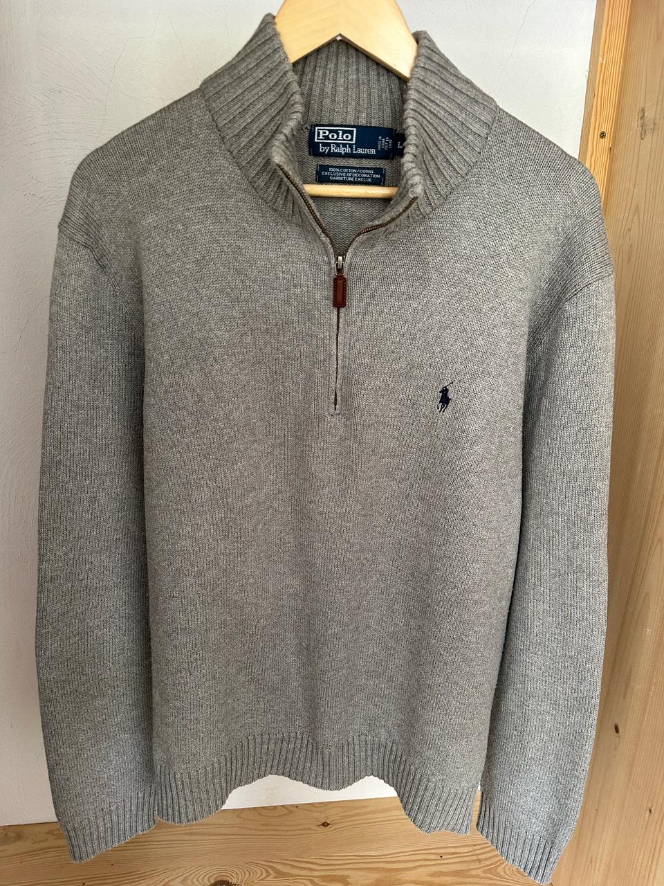 Pull demi zippé RALPH LAUREN Taille L Spot-Chic