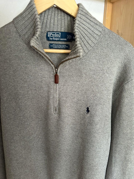 Pull demi zippé RALPH LAUREN Taille L Spot-Chic