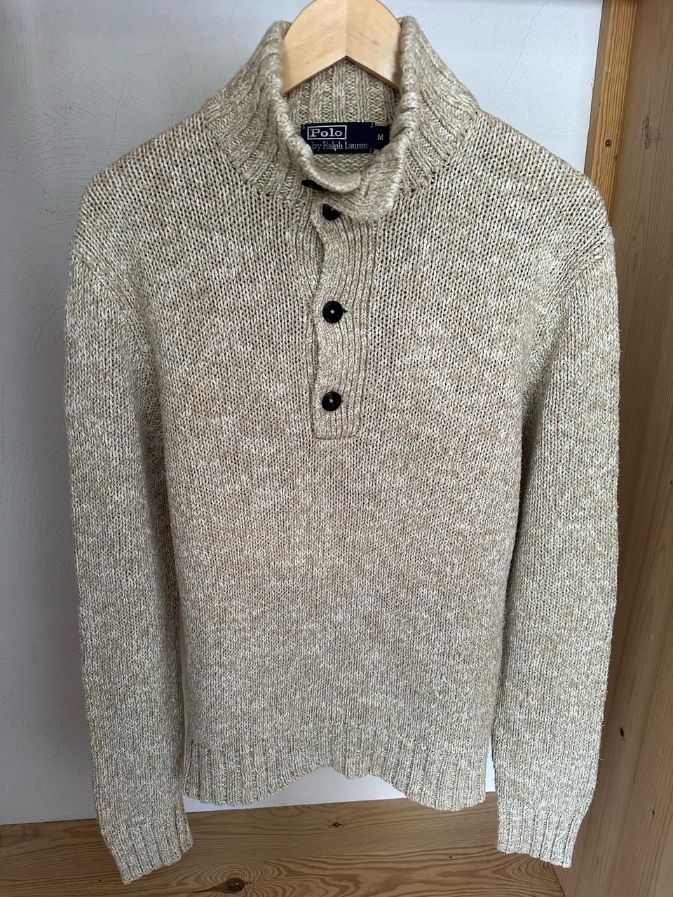 Pull demi boutonné RALPH LAUREN Taille M Spot-Chic