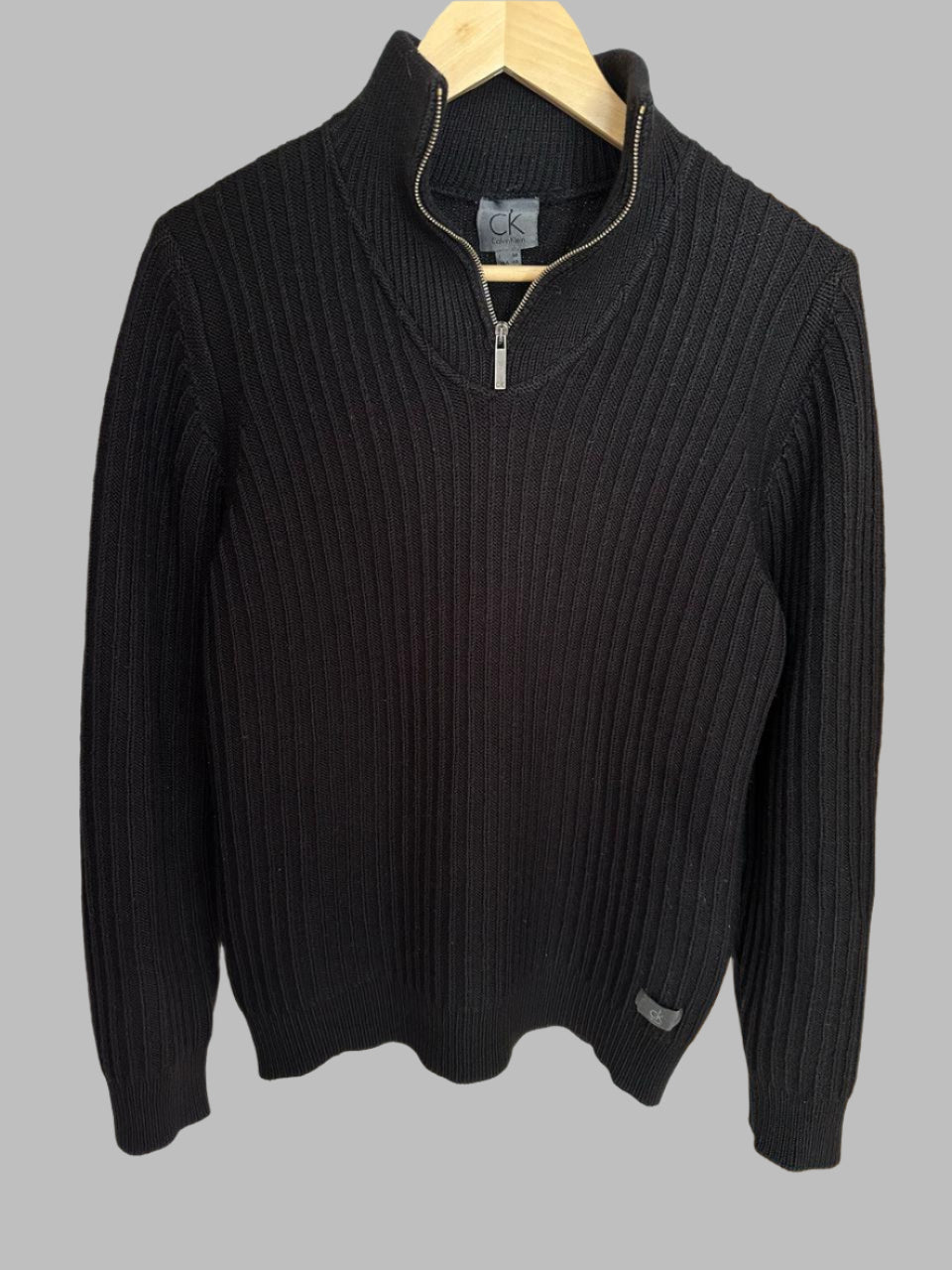 Pull demi zippé CALVIN KLEIN Taille S Spot-Chic