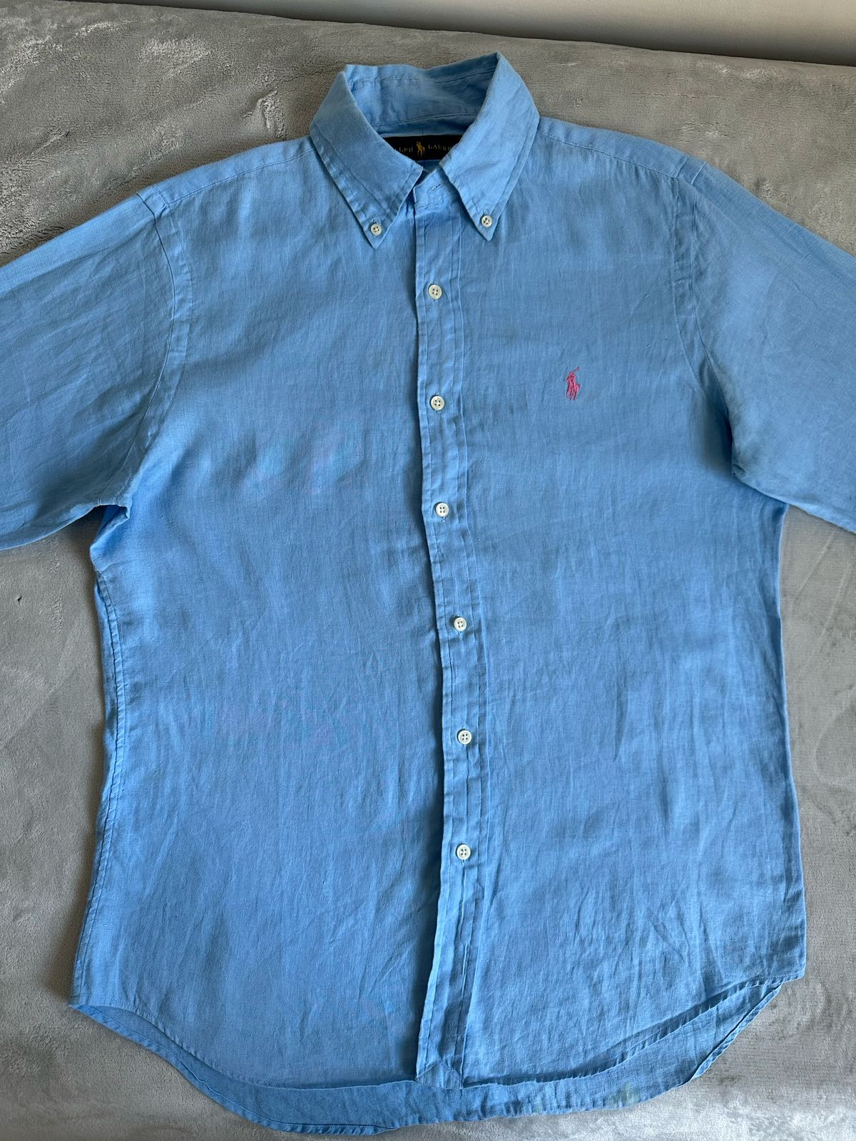Chemise RALPH LAUREN en lin Taille S Spot-Chic
