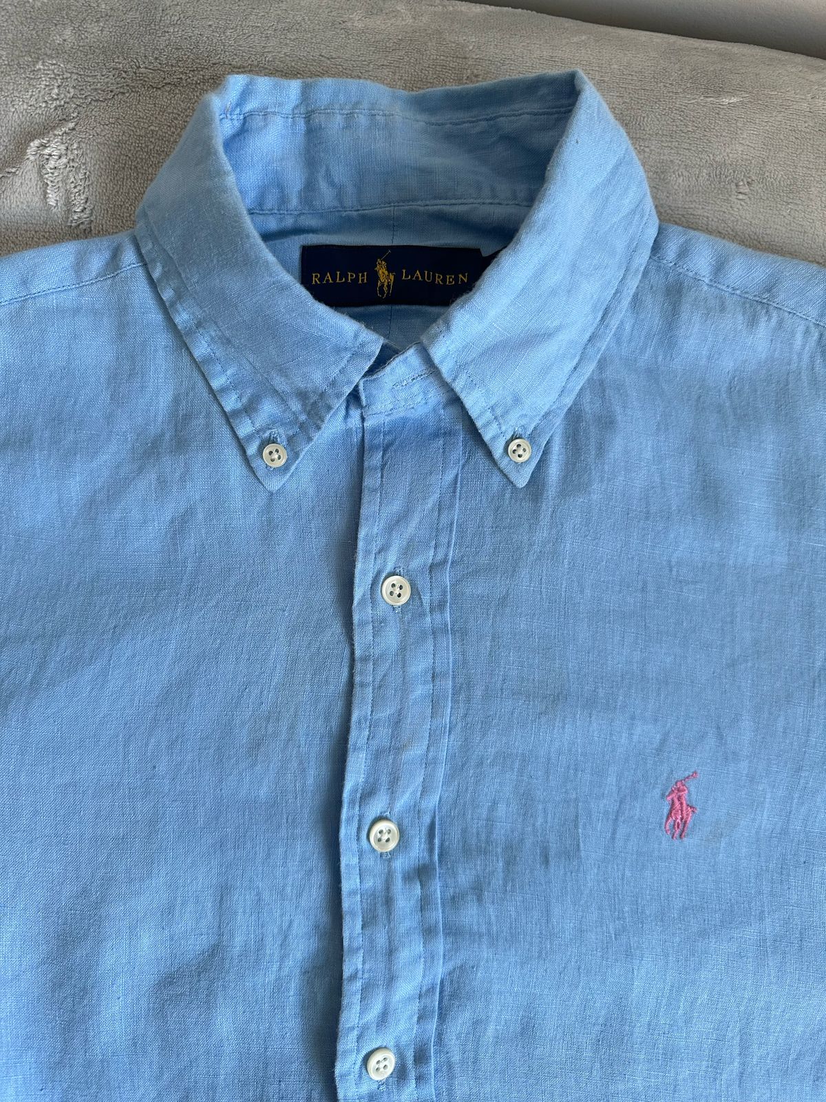 Chemise RALPH LAUREN en lin Taille S Spot-Chic
