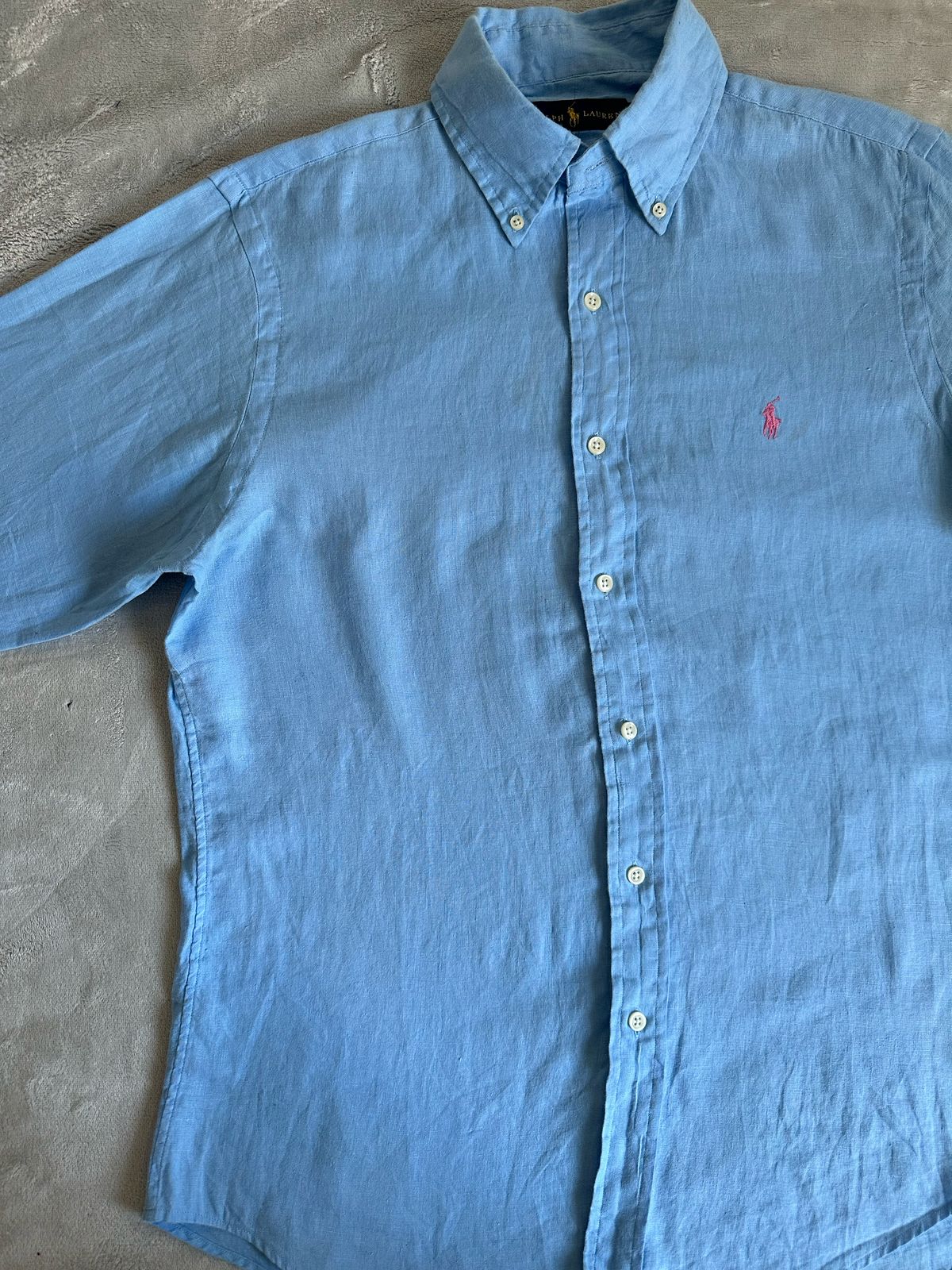 Chemise RALPH LAUREN en lin Taille S Spot-Chic