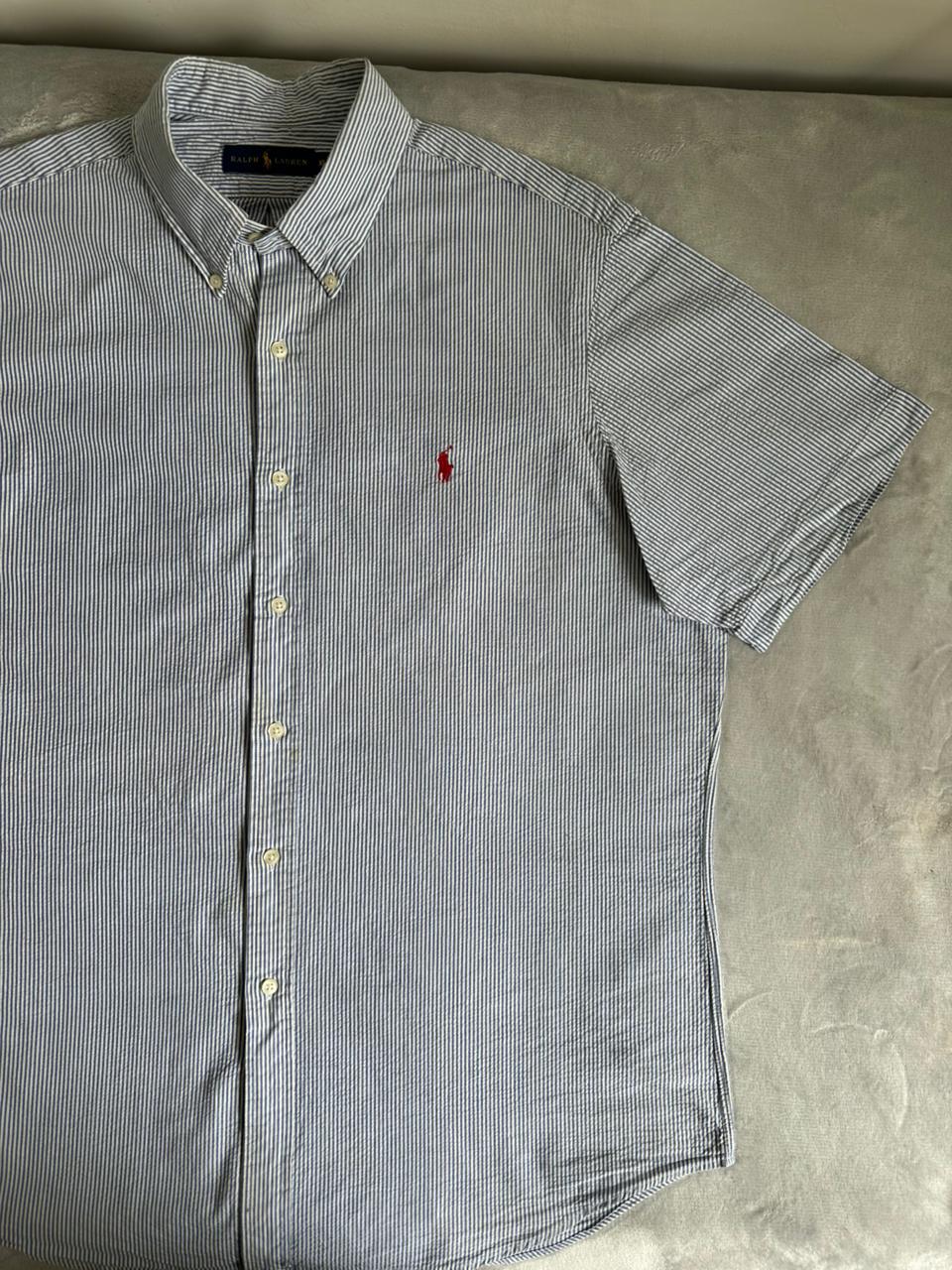 Chemise RALPH LAUREN demi manches Taille XL Spot-Chic