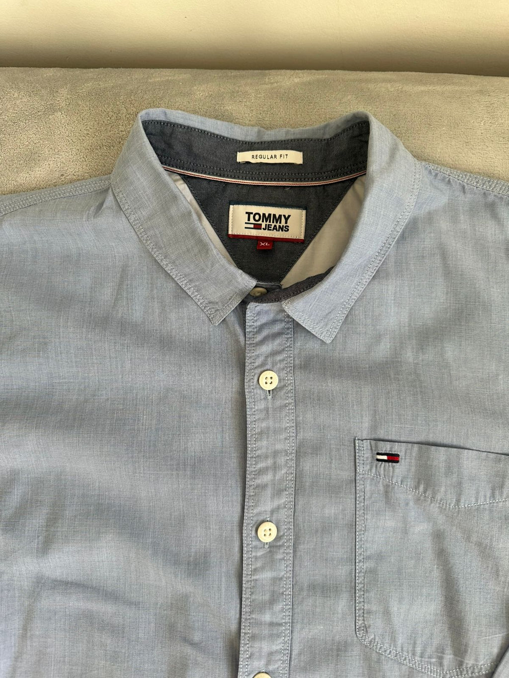 Chemise TOMMY HILFIGER Taille XL Slim Fit Spot-Chic