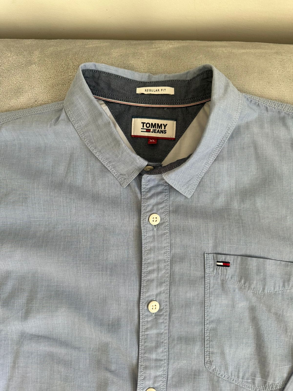 Chemise TOMMY HILFIGER Taille XL Slim Fit Spot-Chic