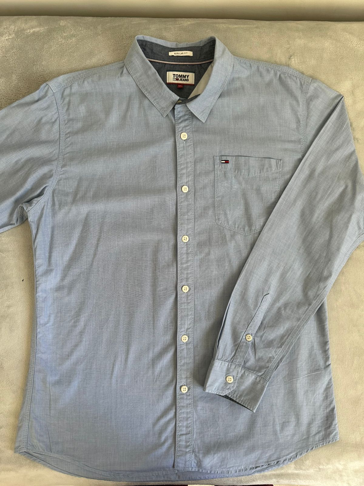 Chemise TOMMY HILFIGER Taille XL Slim Fit Spot-Chic