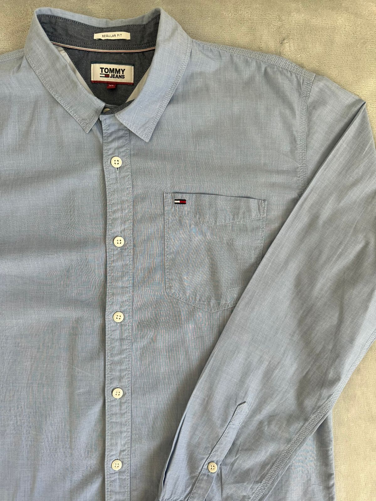 Chemise TOMMY HILFIGER Taille XL Slim Fit Spot-Chic