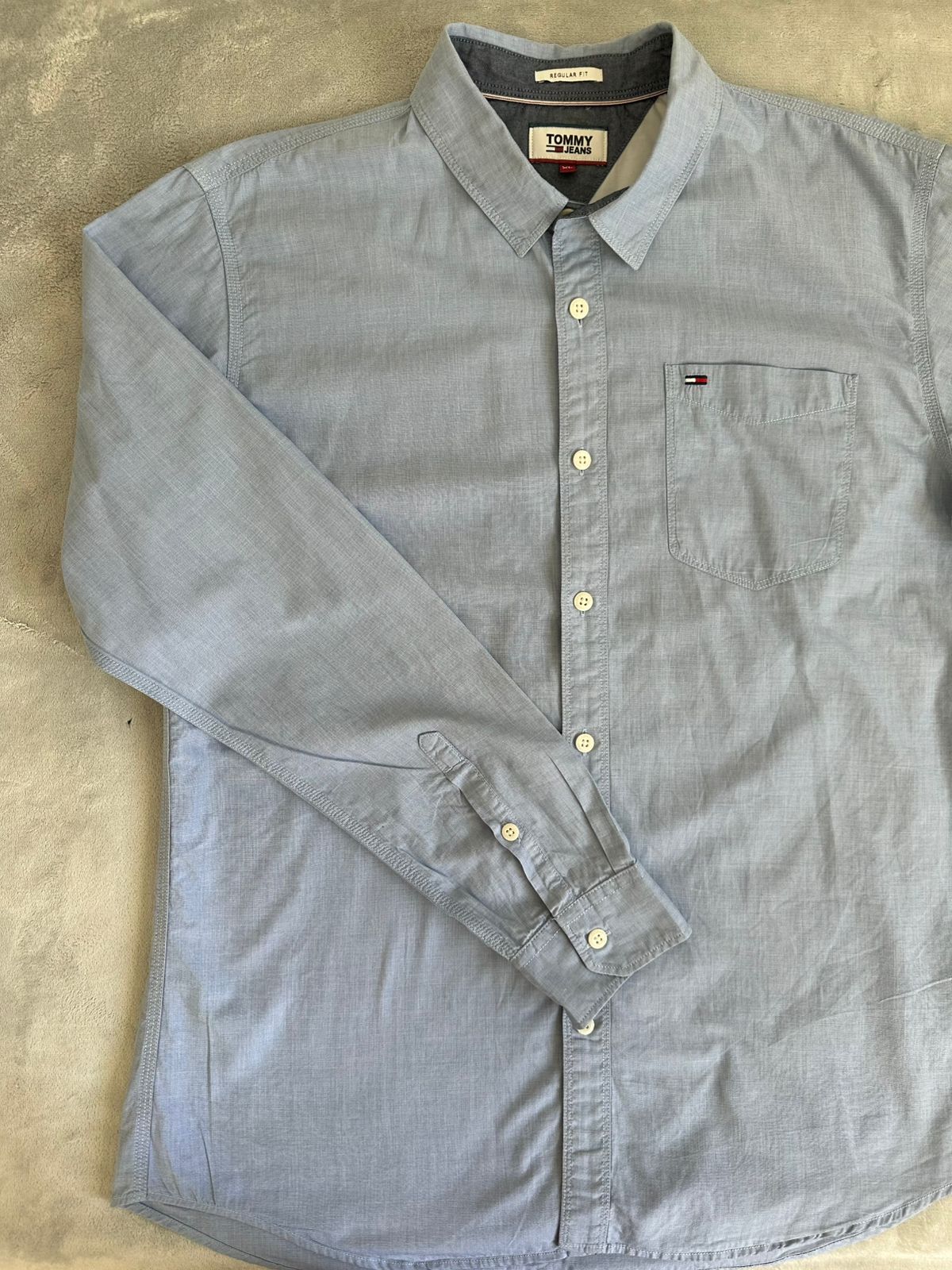 Chemise TOMMY HILFIGER Taille XL Slim Fit Spot-Chic