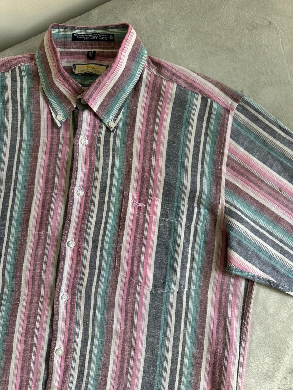 Chemise HARMONT & BLAINE Taille L Lin Spot-Chic