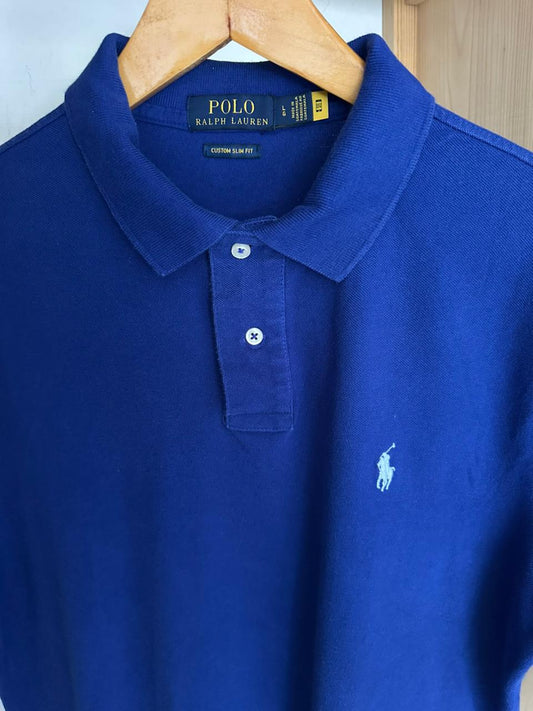 Polo RALPH LAUREN Taille L Slim Fit Spot-Chic
