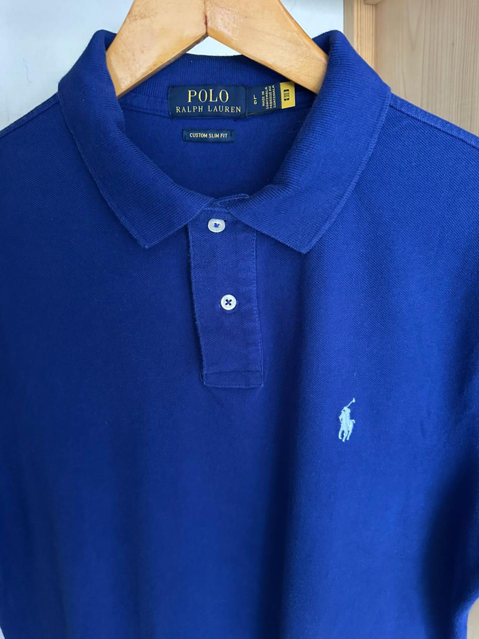 Polo RALPH LAUREN Taille L Slim Fit Spot-Chic