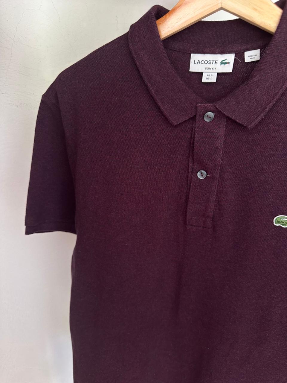 Polo LACOSTE Taille L Slim Fit Spot-Chic