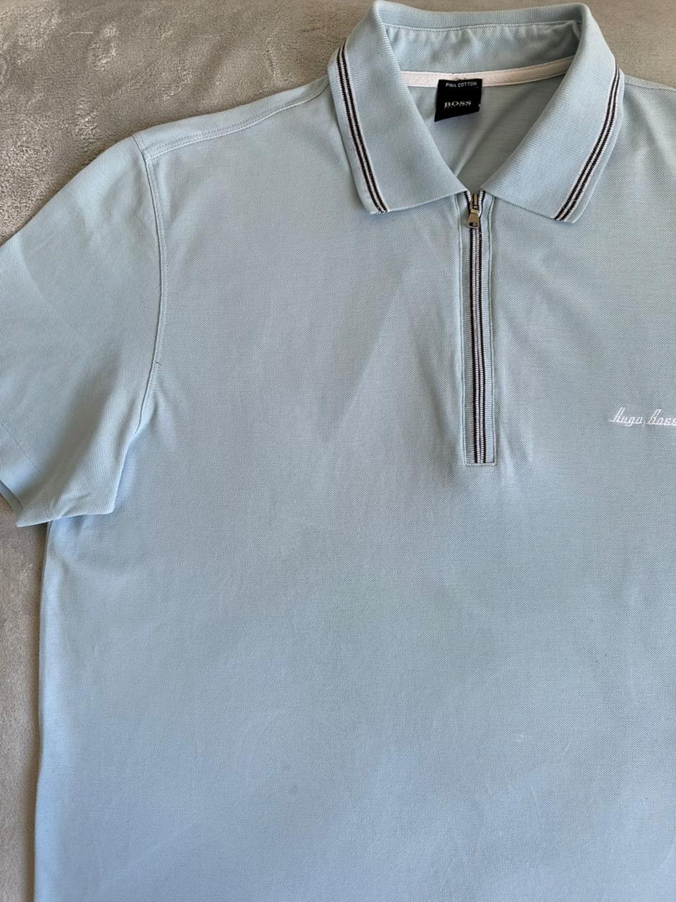 Polo zippé HUGO BOSS Taille L Spot-Chic