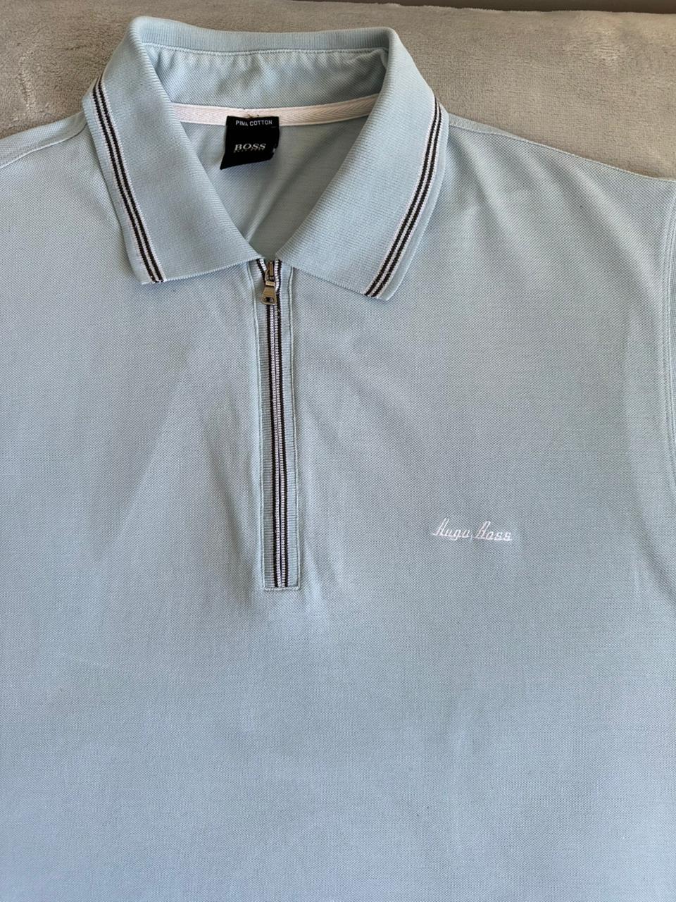 Polo zippé HUGO BOSS Taille L Spot-Chic