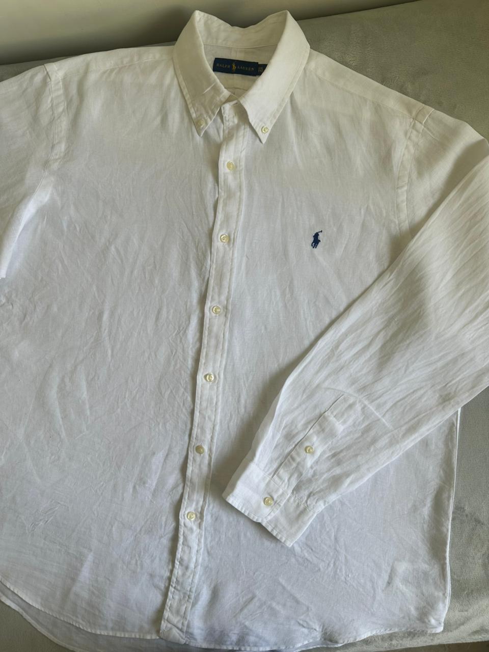 Chemise RALPH LAUREN Taille XXL Lin Spot-Chic