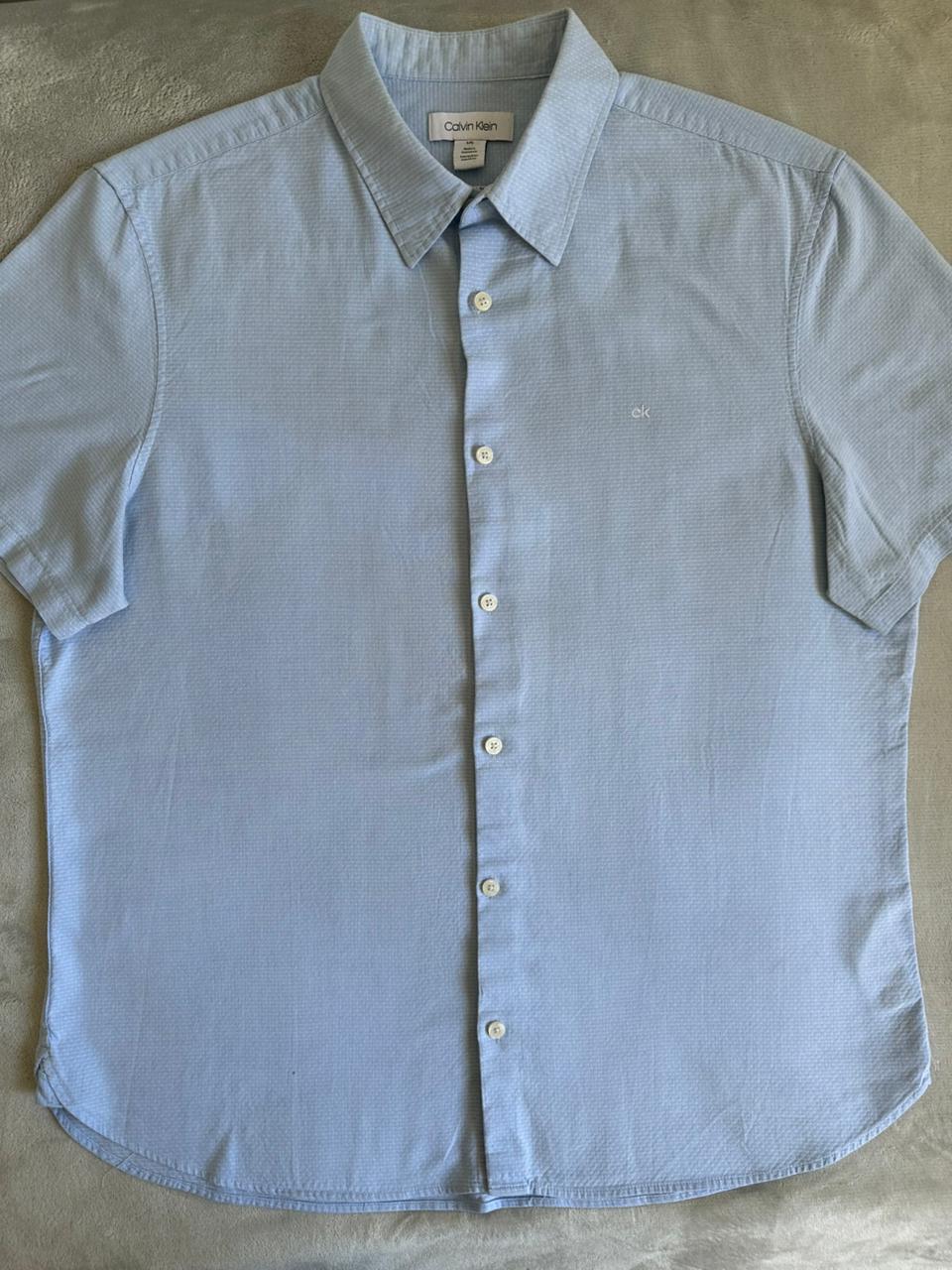Chemise CALVIN KLEIN demi manches Taille L Spot-Chic