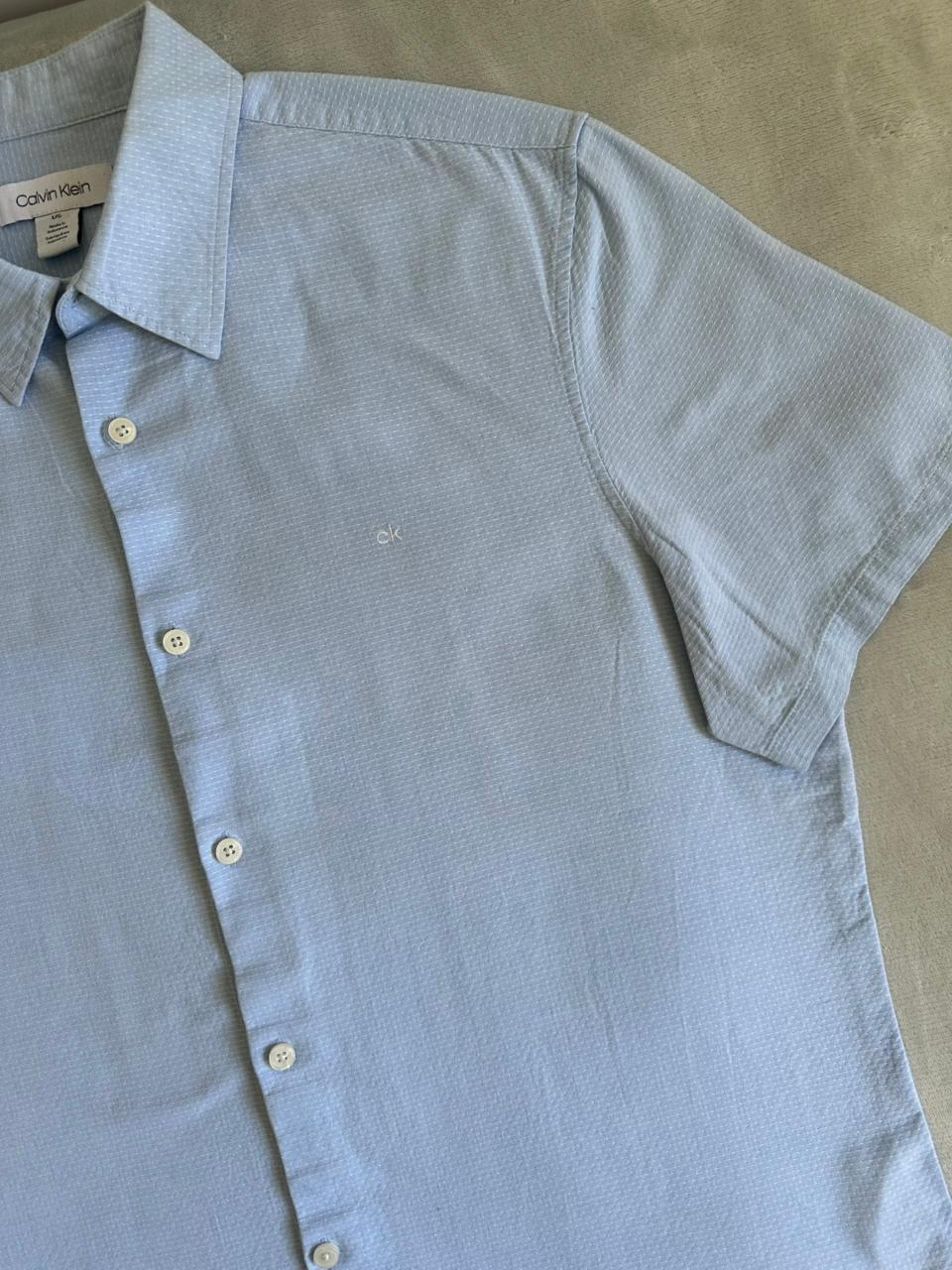 Chemise CALVIN KLEIN demi manches Taille L Spot-Chic