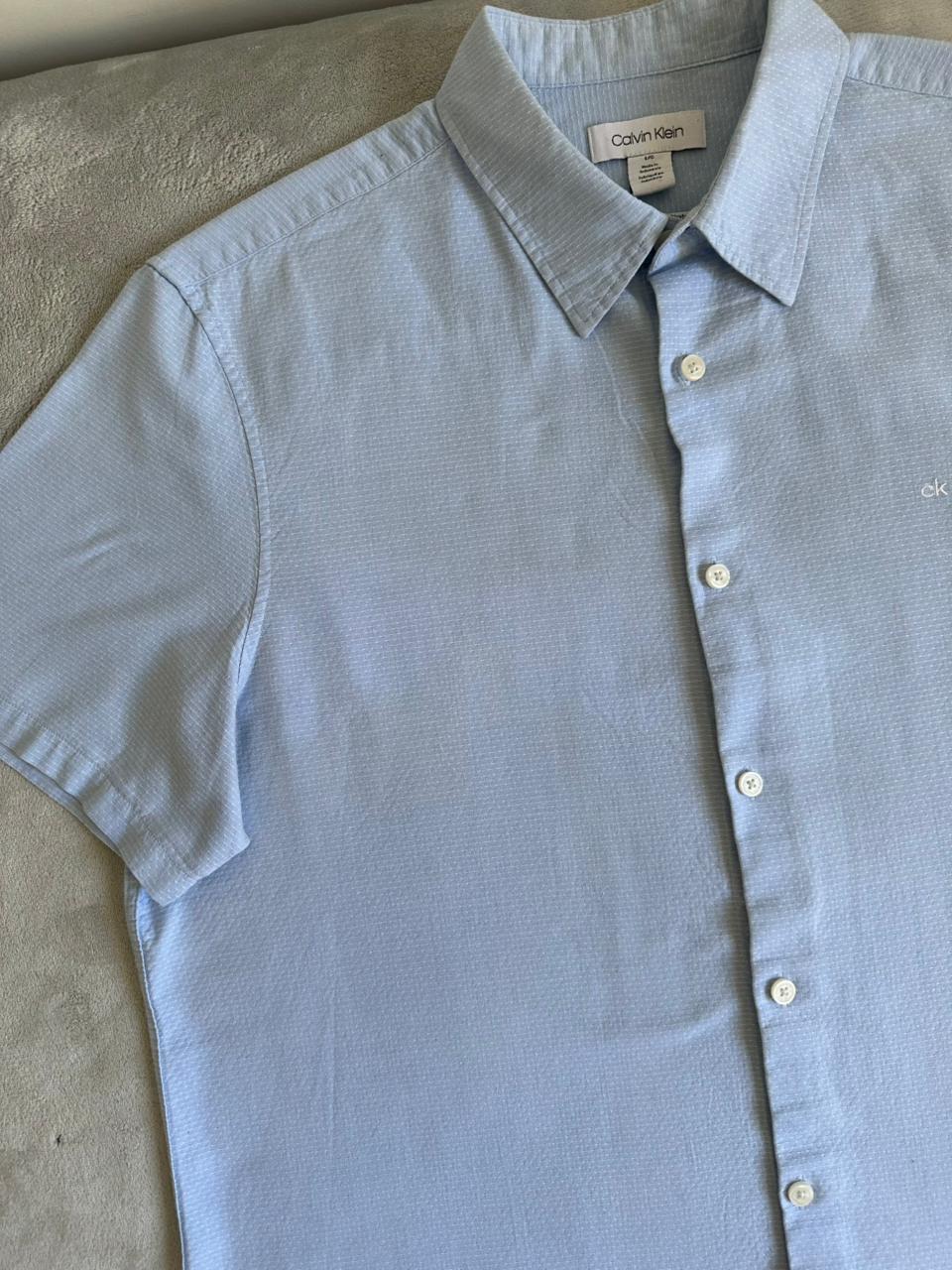 Chemise CALVIN KLEIN demi manches Taille L Spot-Chic