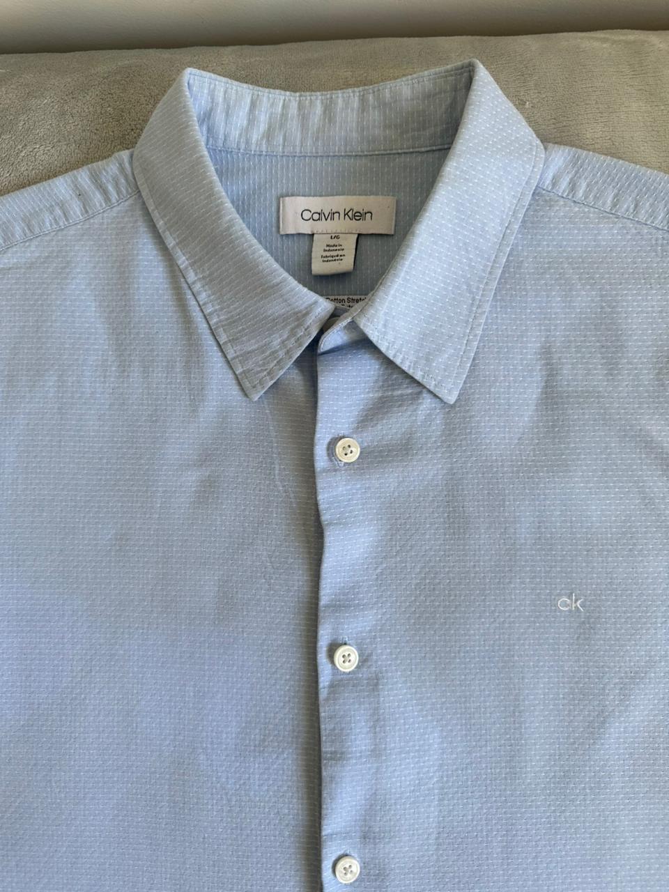 Chemise CALVIN KLEIN demi manches Taille L Spot-Chic