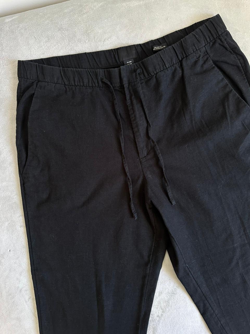 Pantalon H&M Lin Taille L Spot-Chic